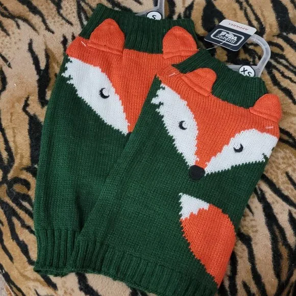 Pet Sweater Dog or Cat FOX xs ea. New w/ Tag! - Picture 2 of 4